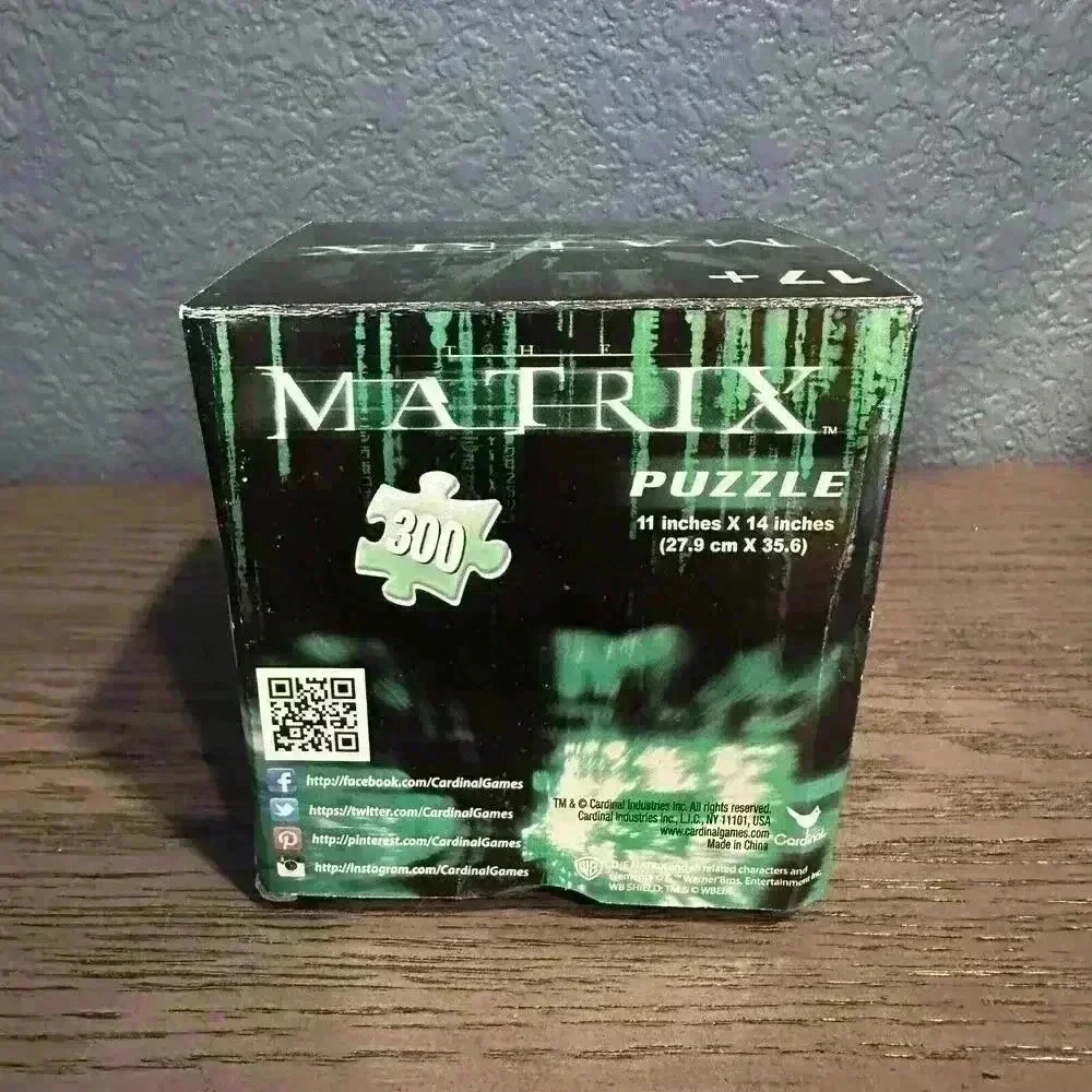 ‘The Matrix’ 300 Piece Jigsaw Puzzle Loot Crate Exclusive 11” x 14” ~ New in Box
